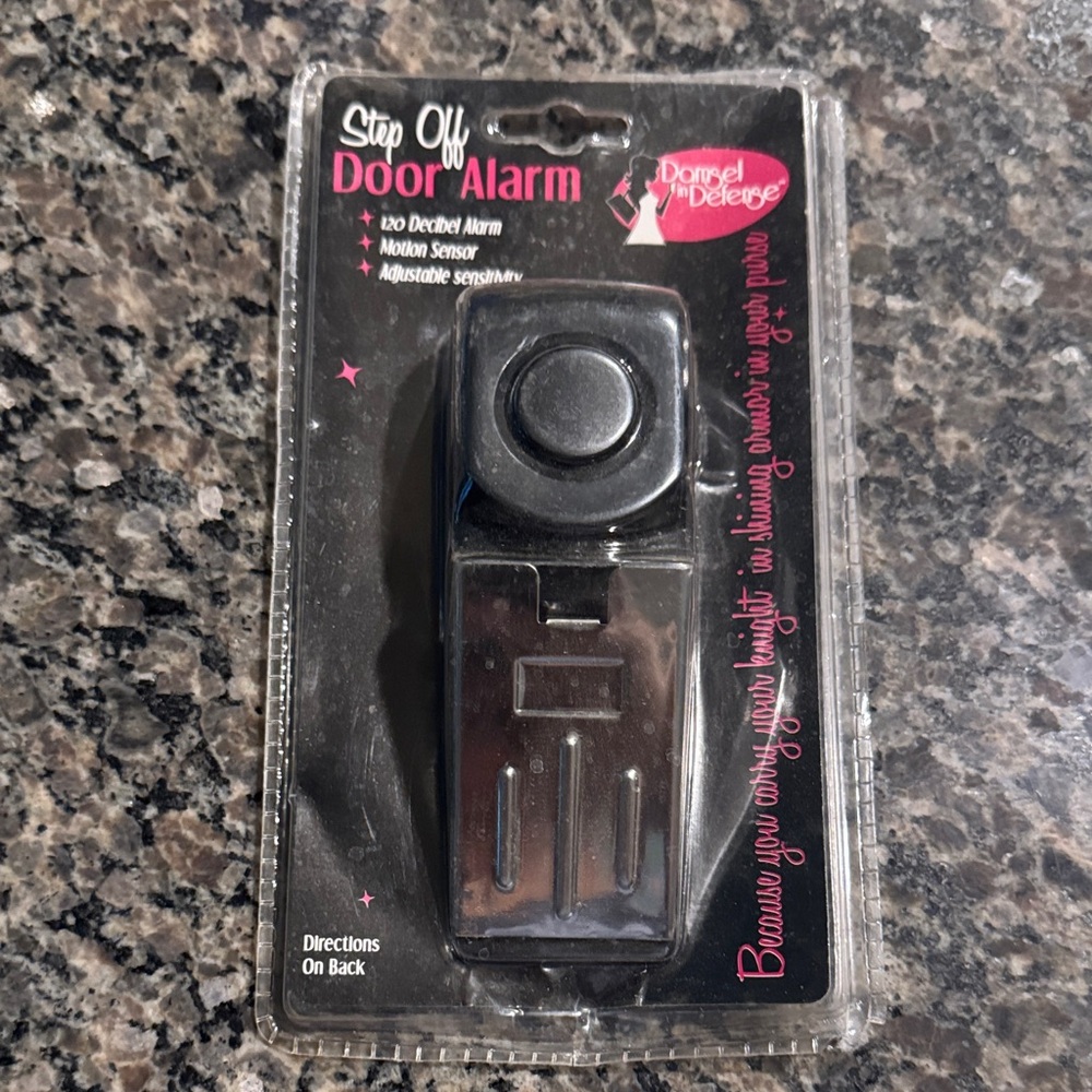 Step Off Door Alarm Damsel in Defense Sealed